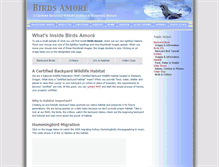 Tablet Screenshot of birdsamore.com